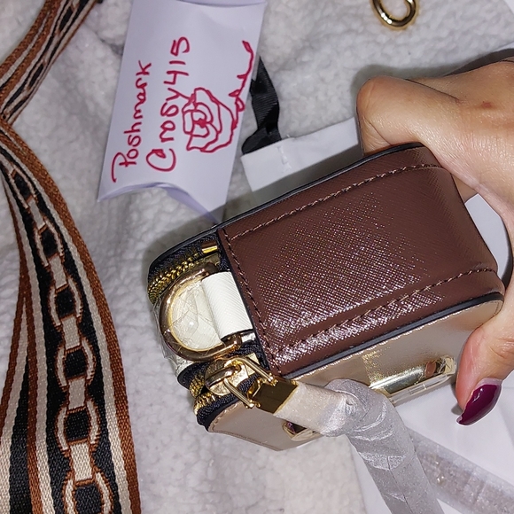 RARE New🤎Neutral✨Marc Jacobs Snapshot Chain Print bag❗️ - Picture 7 of 17